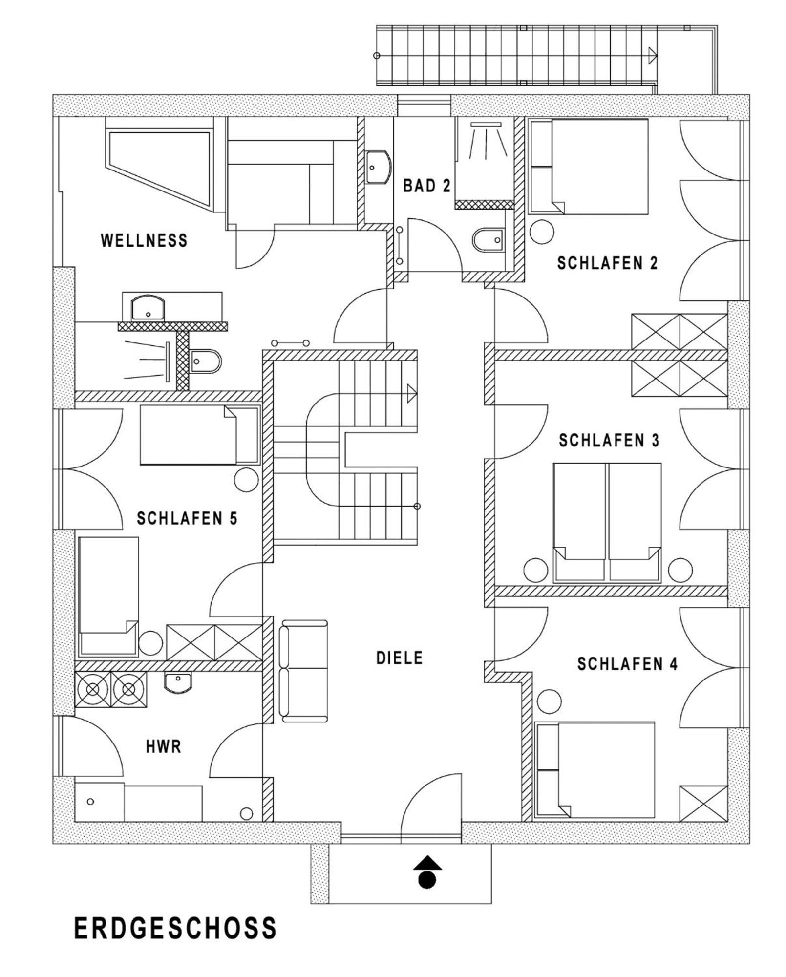 צמפין Ferienhaus Inselliebe Mit Sauna מראה חיצוני תמונה